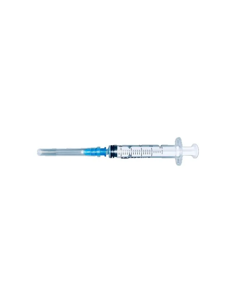 Σύριγγα Safety 2,5cc με Βελόνα 23G, τεμάχιο