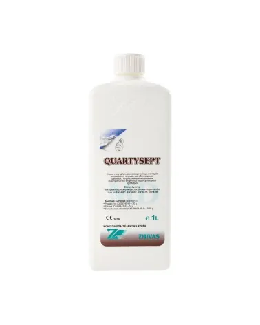 Zhivas Απολυμαντικό Επιφανειών και Εργαλείων Quartysept Spray 1Lt