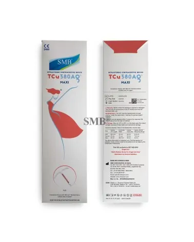 SMB Σπιράλ Γυναικολογικό TCu 380 Ag Silver Maxi