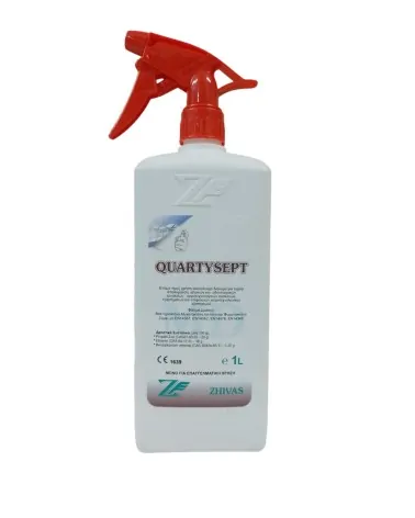 Zhivas Απολυμαντικό Επιφανειών και Εργαλείων Quartysept Spray 1Lt