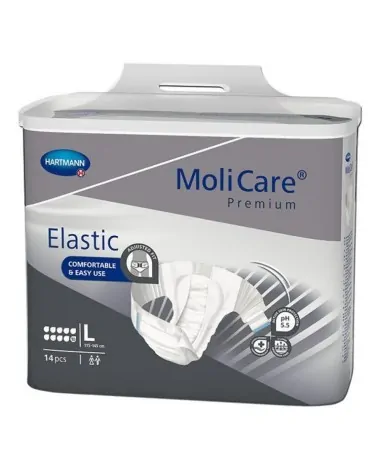 Hartmann Πάνα Ακράτειας Molicare Premium Elastic Large,10 σταγόνων, 14 τεμάχια