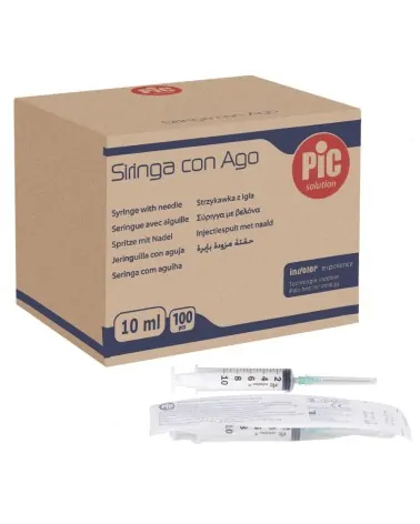 Pic Σύριγγες 10ml 21G, τεμάχιο