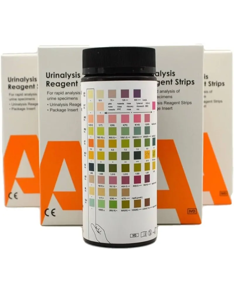 AllTest Strip Ούρων 10 Παραμέτρων, 100 τεμάχια