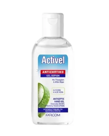 Activel Αντισηπτικό Gel Χεριών Διάφανο, 80ml