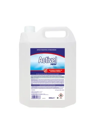 Activel Prof Απολυμαντικό Επιφανειών, 4lt