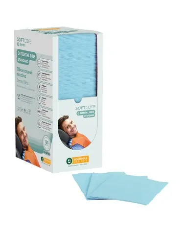 Soft Care Οδοντιατρική Πετσέτα με Dispenser Standard 2ply, 4 x 125 τεμάχια
