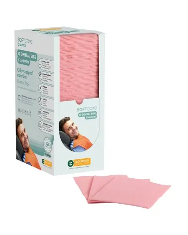 Soft Care Οδοντιατρική Πετσέτα με Dispenser Standard 2ply, 4 x 125 τεμάχια