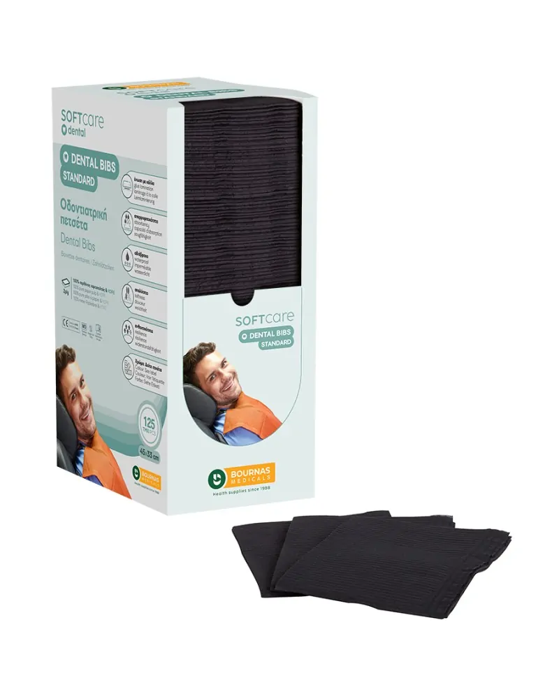 Soft Care Οδοντιατρική Πετσέτα με Dispenser Standard 2ply, 4 x 125 τεμάχια