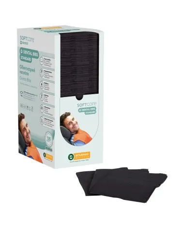 Soft Care Οδοντιατρική Πετσέτα με Dispenser Standard 2ply, 4 x 125 τεμάχια