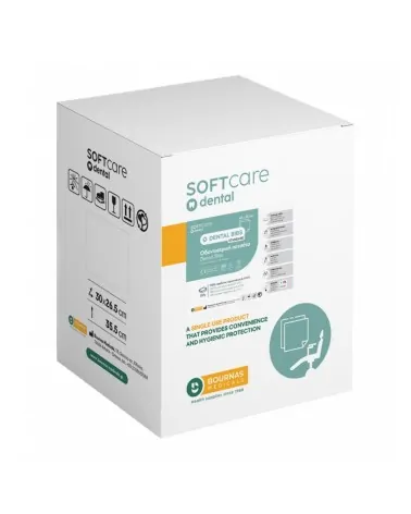 Soft Care Οδοντιατρική Πετσέτα με Dispenser Standard 2ply, 4 x 125 τεμάχια