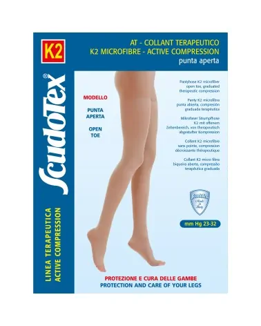 Scudotex Καλσόν Διαβαθμισμένης Συμπίεσης με Ανοικτά Δάκτυλα 442