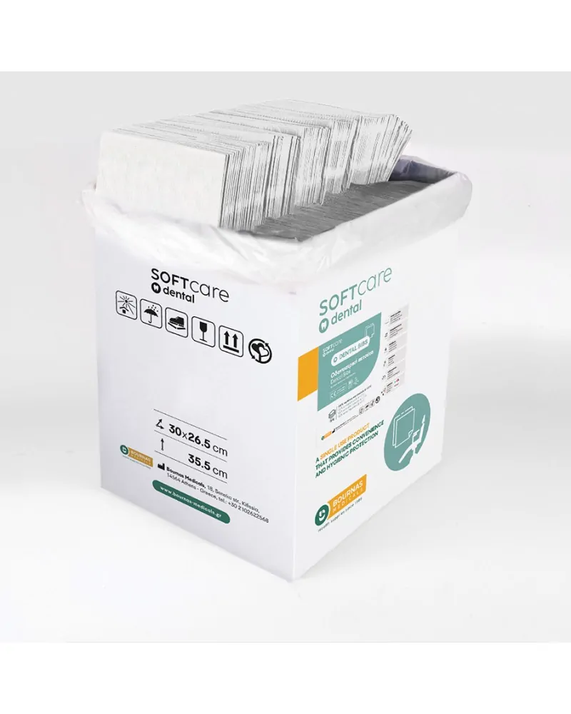 Soft Care Οδοντιατρική Πετσέτα 2ply Χωρίς Dispenser, 500 τεμάχια
