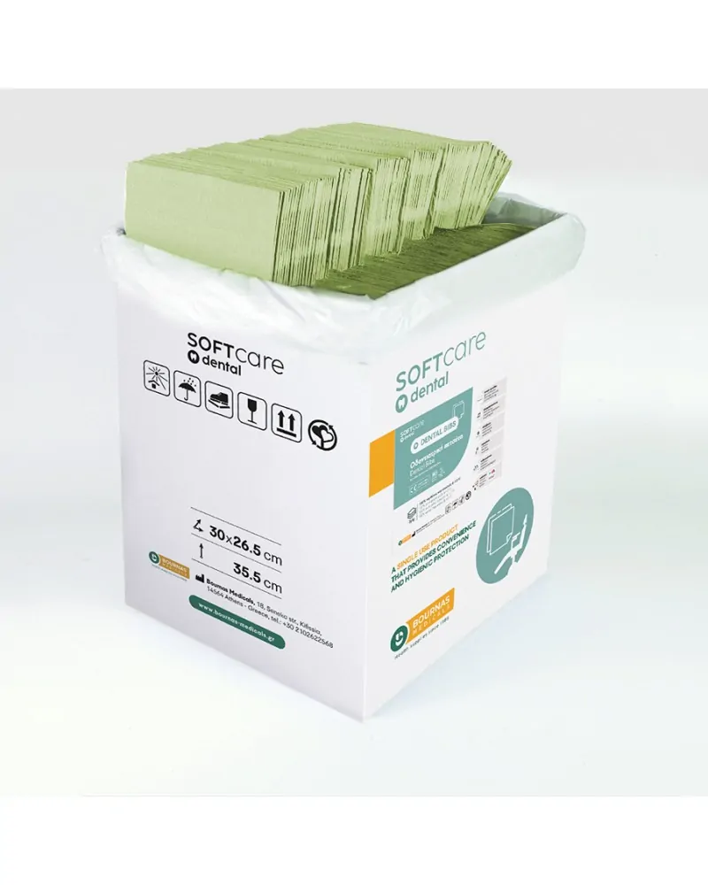 Soft Care Οδοντιατρική Πετσέτα 2ply Χωρίς Dispenser, 500 τεμάχια