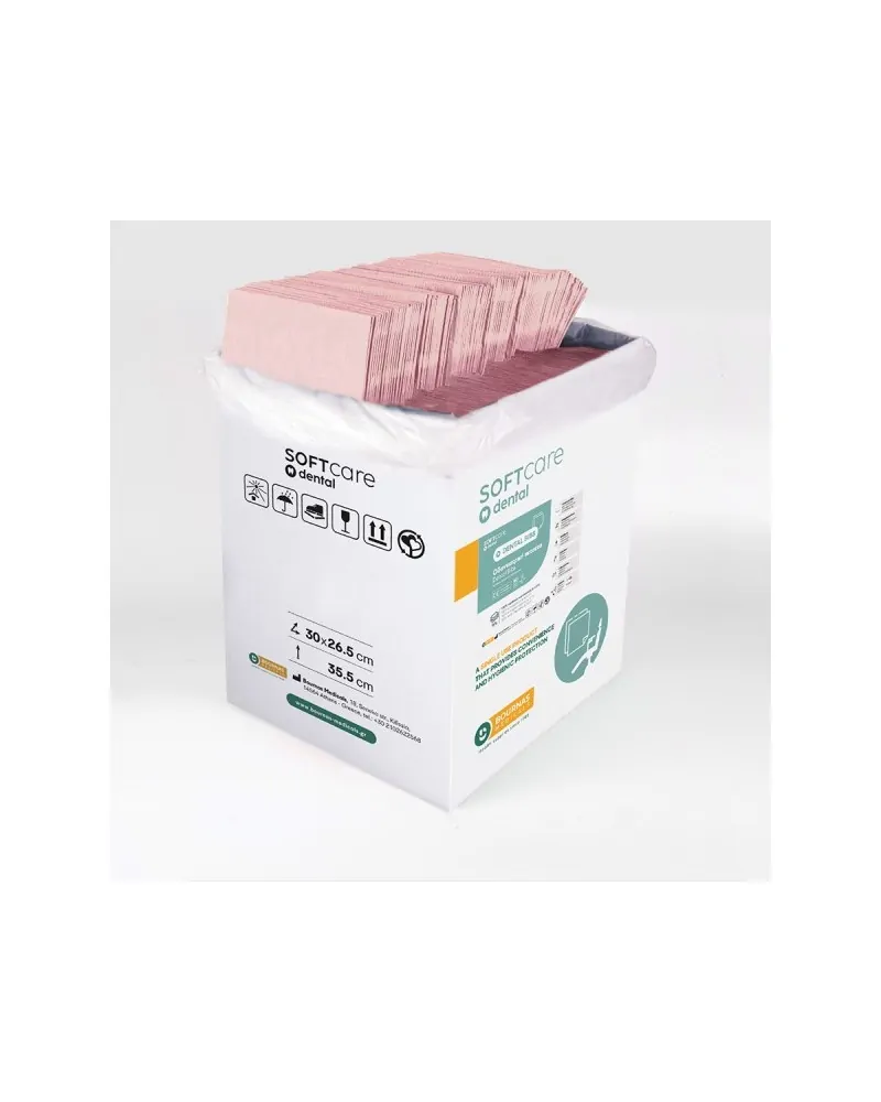 Soft Care Οδοντιατρική Πετσέτα 2ply Χωρίς Dispenser, 500 τεμάχια
