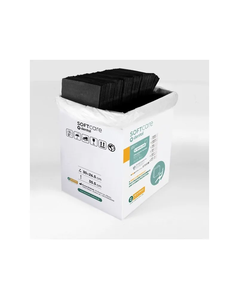 Soft Care Οδοντιατρική Πετσέτα 2ply Χωρίς Dispenser, 500 τεμάχια