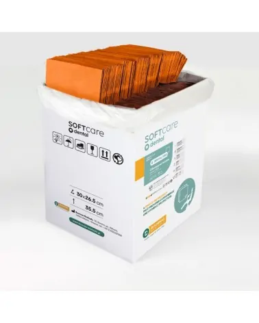 Soft Care Οδοντιατρική Πετσέτα 2ply Χωρίς Dispenser, 500 τεμάχια