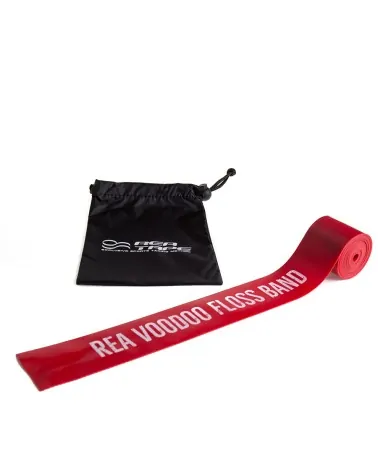 Rea Floss Band Λάστιχο Γυμναστικής Standard (208cm x 5cm x 1.0mm), Κόκκινο