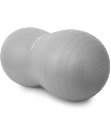 Amila Μπάλα Γυμναστικής σε Σχήμα Φιστικιού 50cm, Bulk-Γκρι, 48097