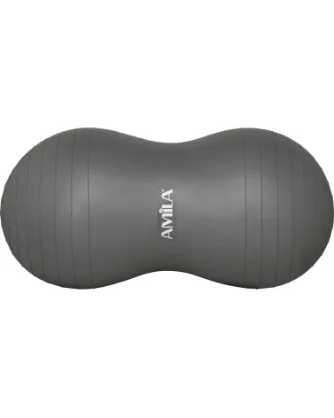 Amila Μπάλα Γυμναστικής σε Σχήμα Φιστικιού 50cm, Bulk-Γκρι, 48097