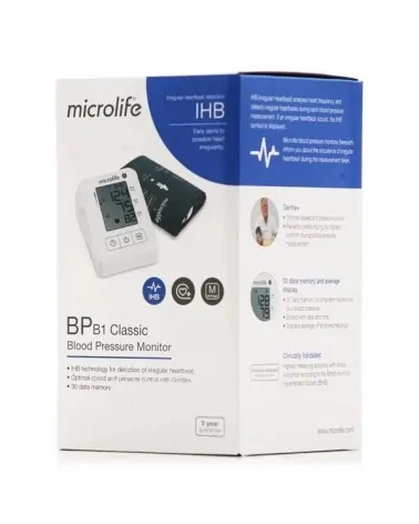 Microlife Ψηφιακό Πιεσόμετρο Μπράτσου, BP B1 Classic