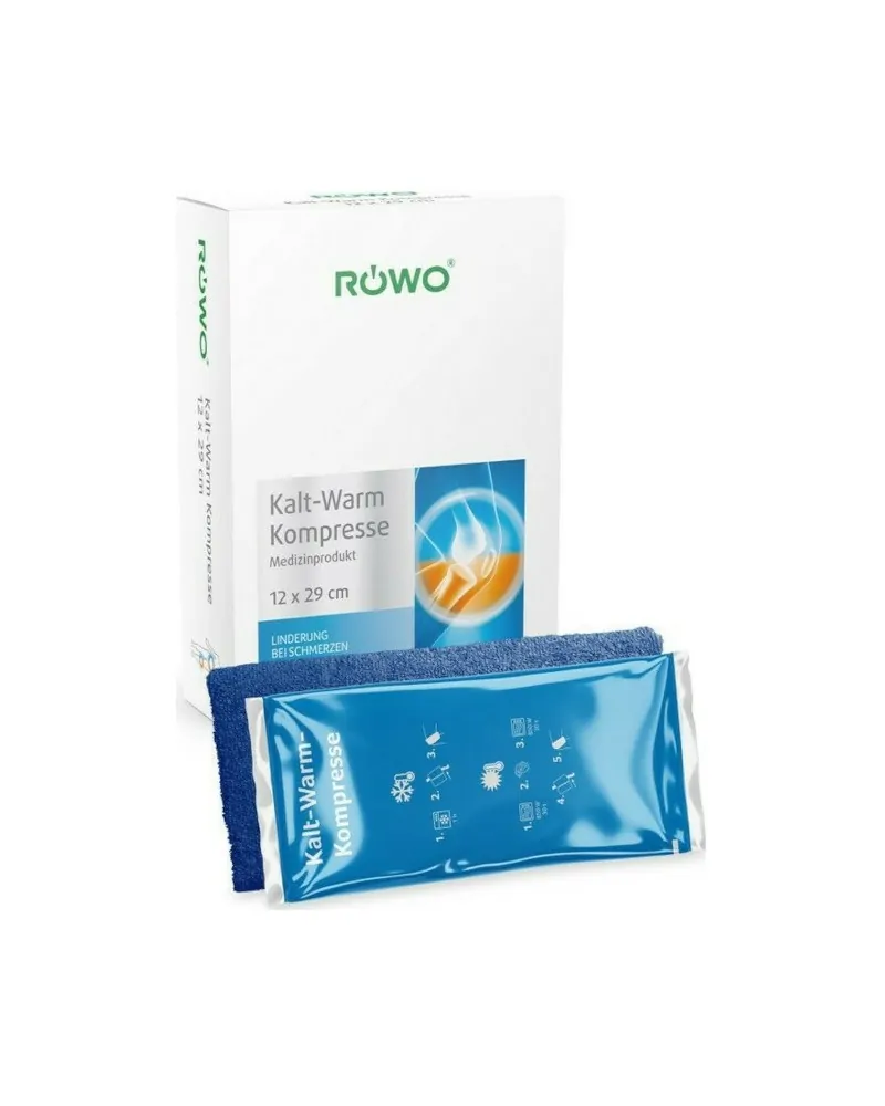 Rowo Επίθεμα Gel Κρυοθεραπείας & Θερμοθεραπείας 29x12cm, τεμάχιο