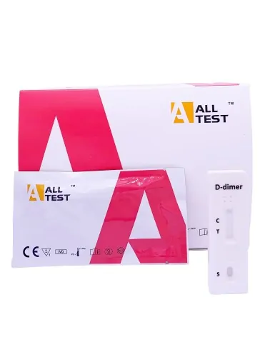 AllTest Τεστ Ποιοτικού Προσδιορισμού Δ-Διμερούς, D-dimer Rapid Test Cassette, 10 τεμάχια