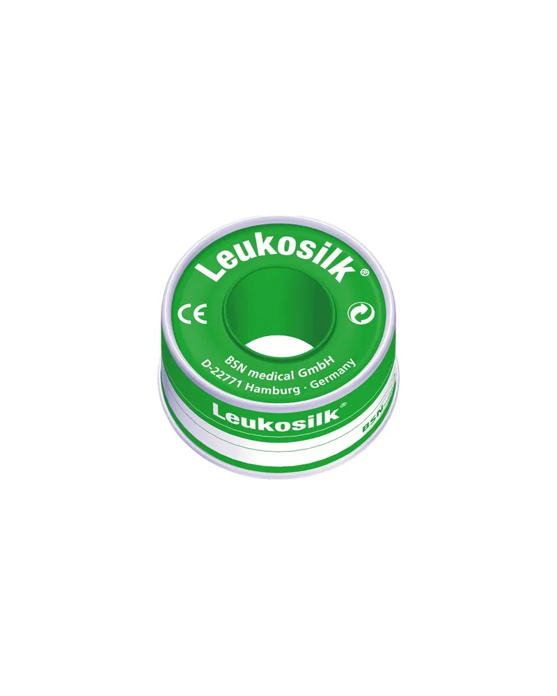 BSN Medical Ταινίες Στερέωσης Leukosilk, 1,25cm x 4,6m