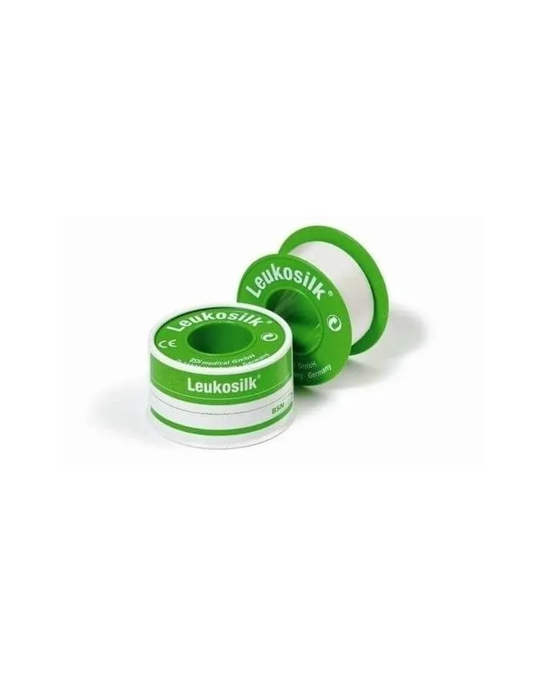BSN Medical Ταινίες Στερέωσης Leukosilk, 1,25cm x 4,6m