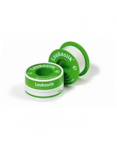 BSN Medical Ταινίες Στερέωσης Leukosilk, 1,25cm x 4,6m