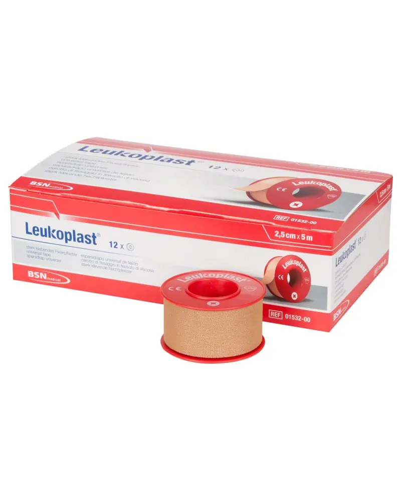 BSN Medical Ταινίες Στερέωσης Leukoplast No Cover, 2.5cm x 5m