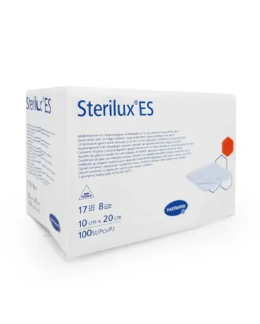 Hartmann Γάζες Sterilux μη Αποστειρωμένες 10 x 20 cm 17 Κλωστών, 100 τεμάχια