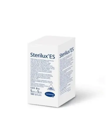Hartmann Γάζες Sterilux Mη Αποστειρωμένες 5 x 5 cm με 13 Κλωστές , 100 τεμάχια