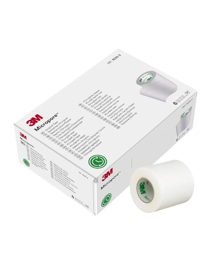 3M Αυτοκόλλητη Ταινία Micropore Χάρτινη 5cm x 9.1m