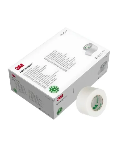 3M Αυτοκόλλητη Ταινία Micropore Χάρτινη 2.5cm x 9.1m