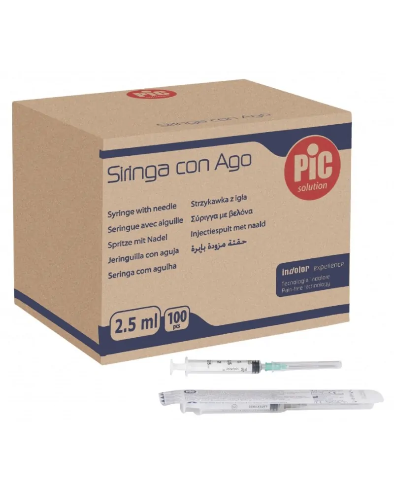 Pic Σύριγγες 2,5ml 23G, τεμάχιο