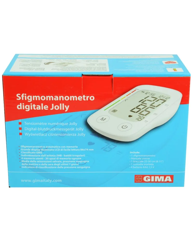 Gima Ηλεκτρονικό Πιεσόμετρο Μπράτσου Jolly Blood, 32777