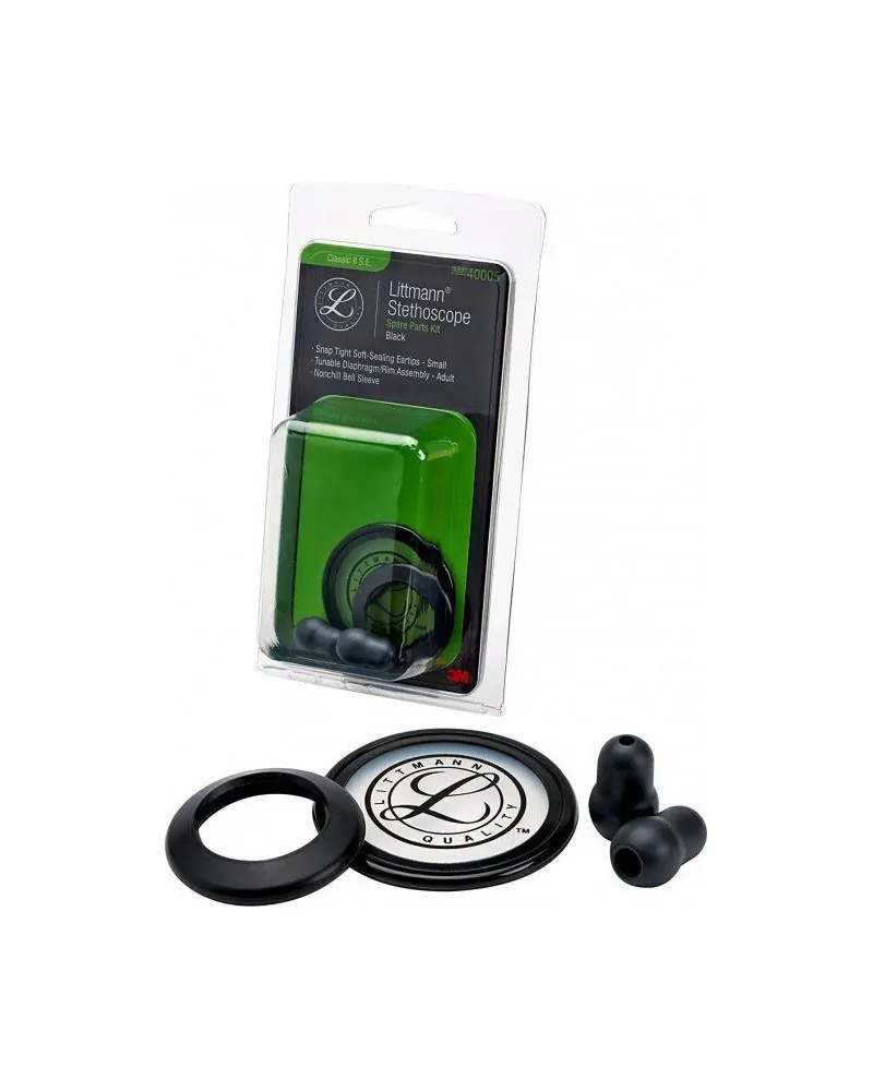 3M Ανταλλακτικό Κιτ Στηθοσκοπίων Littmann Classic II, Μαύρο