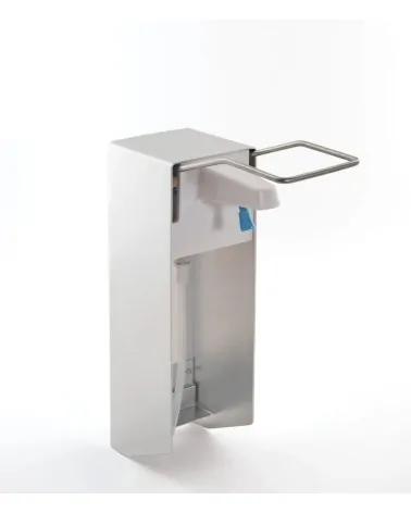 Επιτοίχια Συσκευή Αντισηπτικού Elbow Dispencer Aluminum