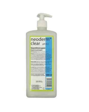 Neoderm Clear Κρεμοσάπουνο Χεριών 1000ml