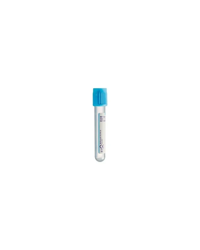 BD Σωληνάρια Αιμοληψίας Vacutainer Plus Sod. Citr. Coagulation Tubes 13x75mm Διπλό Τοίχωμα 2.7ml γαλάζιο πώμα 100 τεμάχια 363048