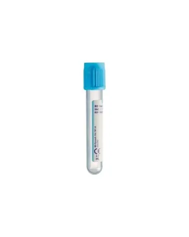 BD Σωληνάρια Αιμοληψίας Vacutainer Plus Sod. Citr. Coagulation Tubes 13x75mm Διπλό Τοίχωμα 2.7ml γαλάζιο πώμα 100 τεμάχια 363048