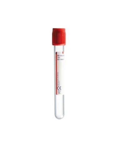 BD Σωληνάρια Αιμοληψίας Vacutainer Plus Plain Tubes 13x100mm 6ml κόκκινο πώμα 100 τεμάχια 368815