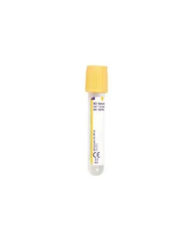 BD Σωληνάρια Αιμοληψίας Vacutainer Plus S.S.T. 16x100mm 8.5ml κίτρινο πώμα 100 τεμάχια 367958