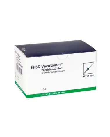 BD Vacutainer Βελόνες 21G x 1.5 (1-1/2), 100 τεμάχια