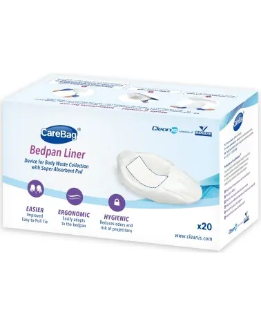 Care Bag Σακούλες Σκοραμίδας Bedpan Liner, 20 τεμάχια