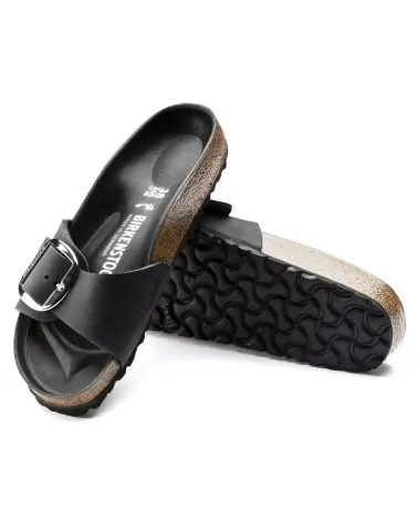 Birkenstock Παντόφλα Madrid Big Buckle (Narrow), Μαύρο
