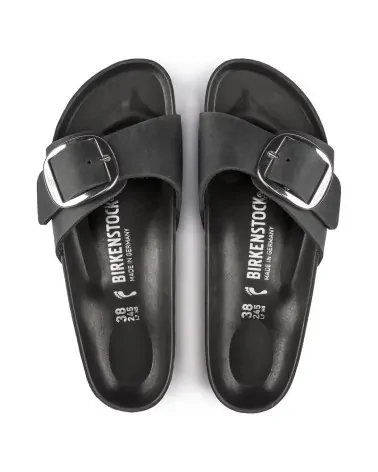 Birkenstock Παντόφλα Madrid Big Buckle (Narrow), Μαύρο