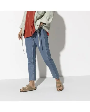 Birkenstock Παντόφλα Arizona Soft Footbed (Narrow), Tobacco Brown