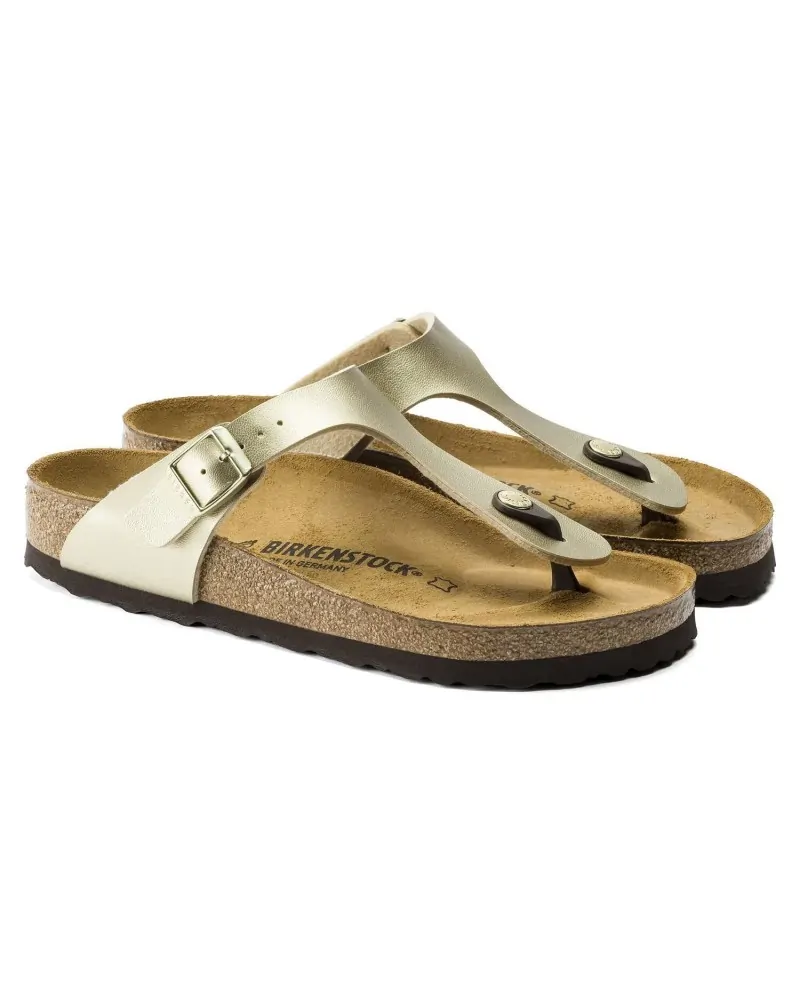 Birkenstock Παντόφλα Gizeh (Narrow), Χρυσό