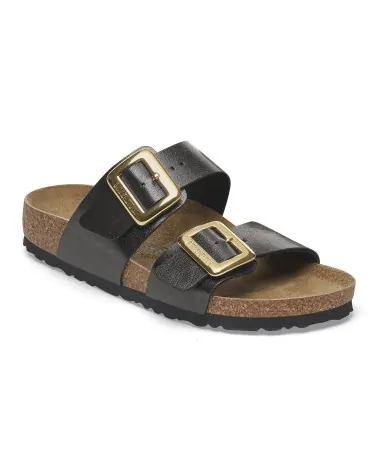 Birkenstock Παντόφλα Sydney Luxe Buckle (Narrow), Graceful Licorice